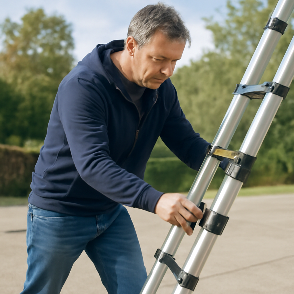 Teleskopleiter sicher benutzen: Praxis-Guide für Aufstellung, Sicherheit und häufige Fehler